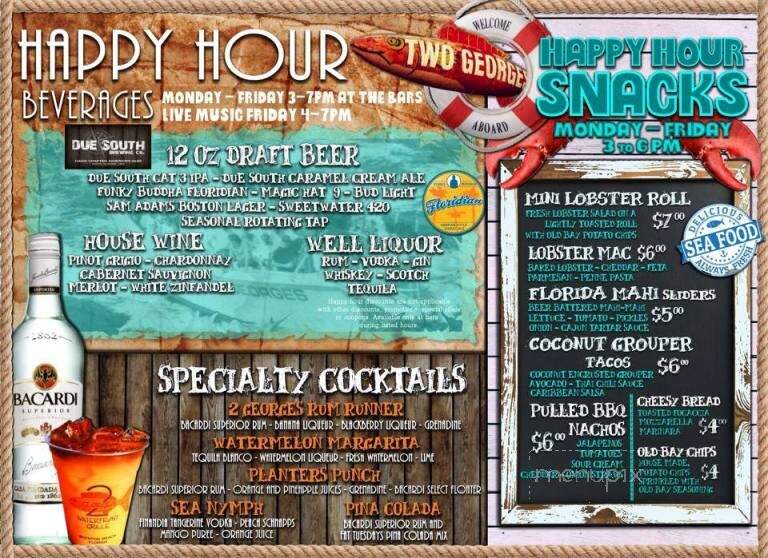 Two Georges Waterfront Grille - Boynton Beach, FL