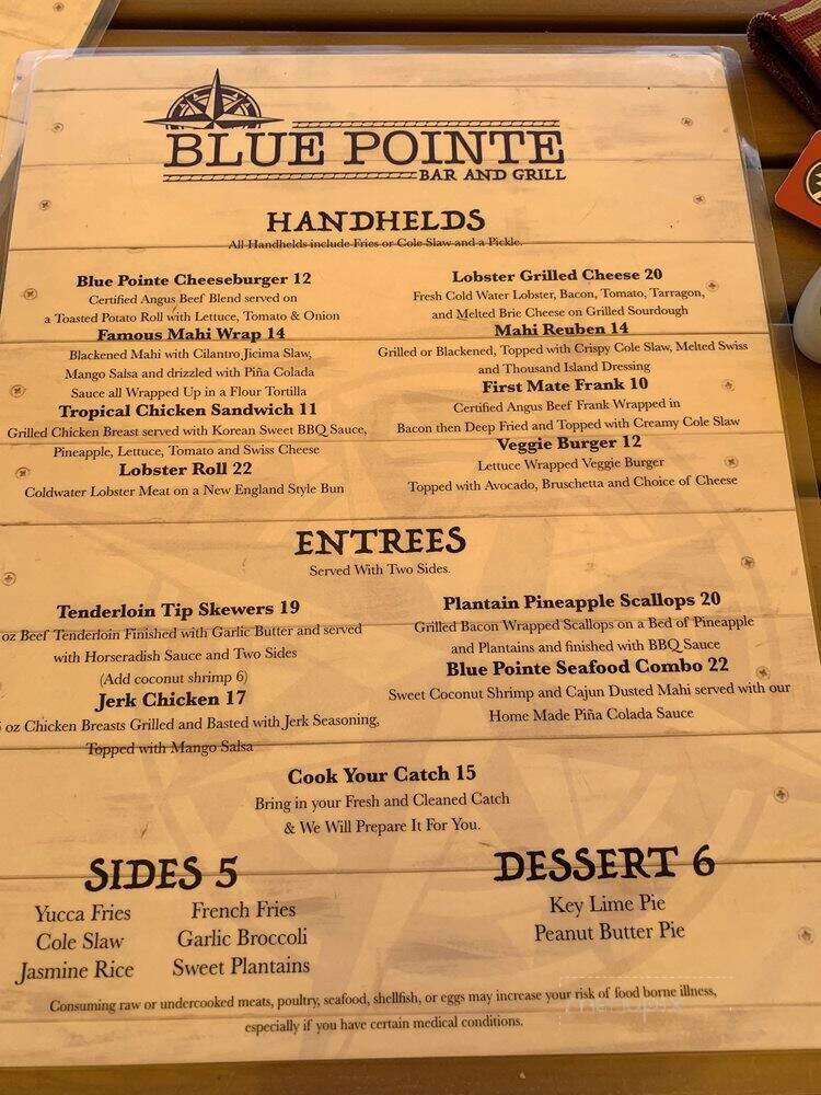 Blue Pointe Bar and Grill - Tequesta, FL