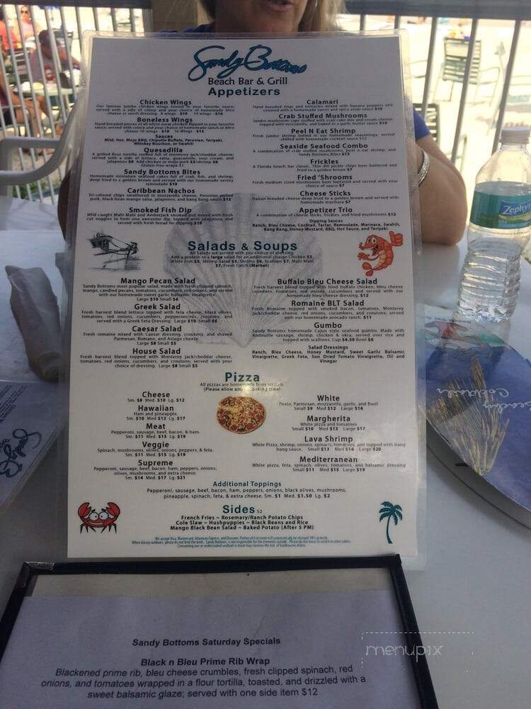 Sandy Bottoms Beach Bar & Grill - Fernandina Beach, FL