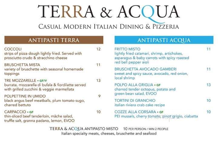 Terra and Acqua - St Augustine, FL