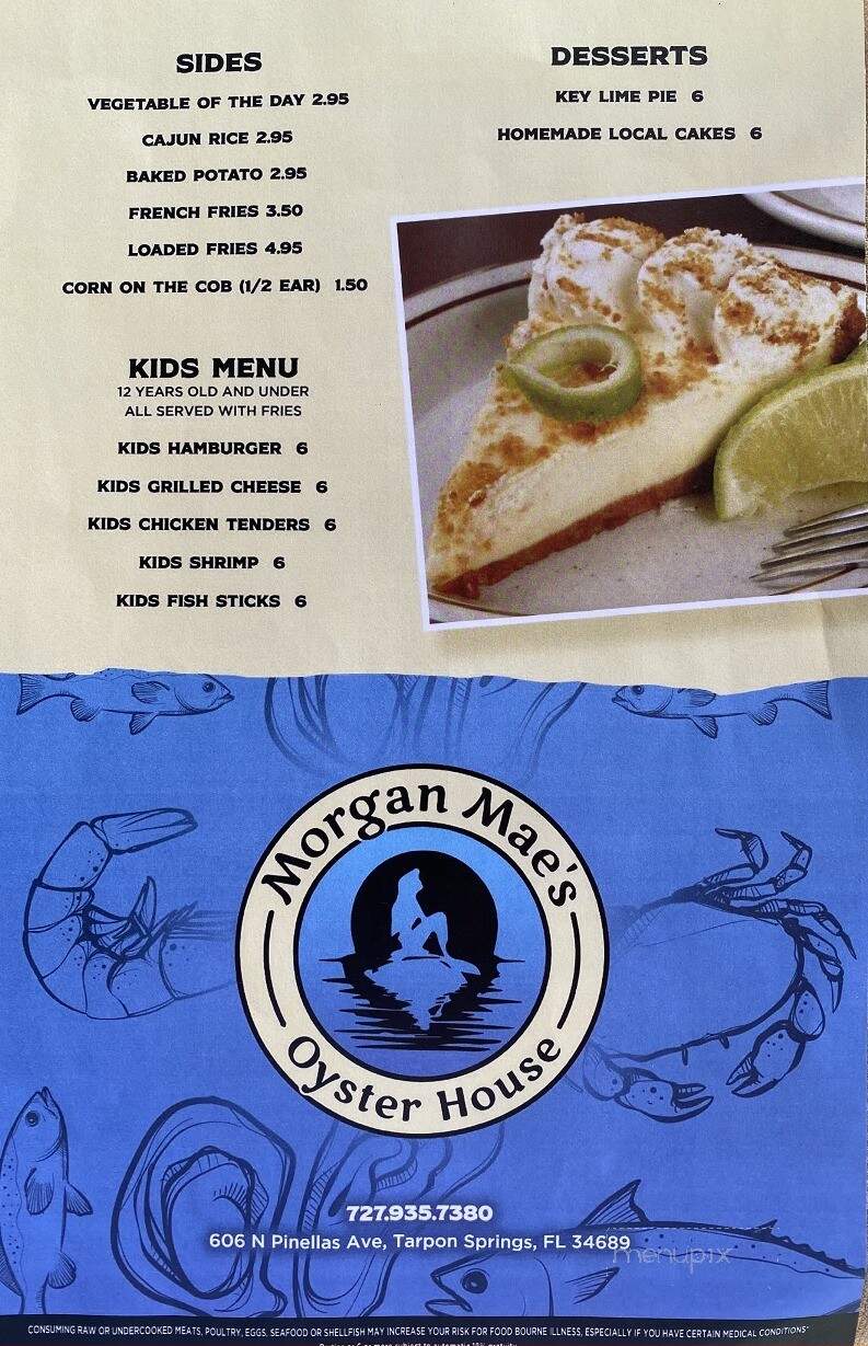 Morgan Mae's Oyster House - Tarpon Springs, FL