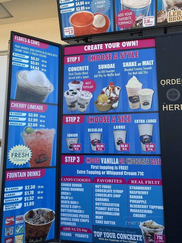 Shake's Frozen Custard - Destin, FL