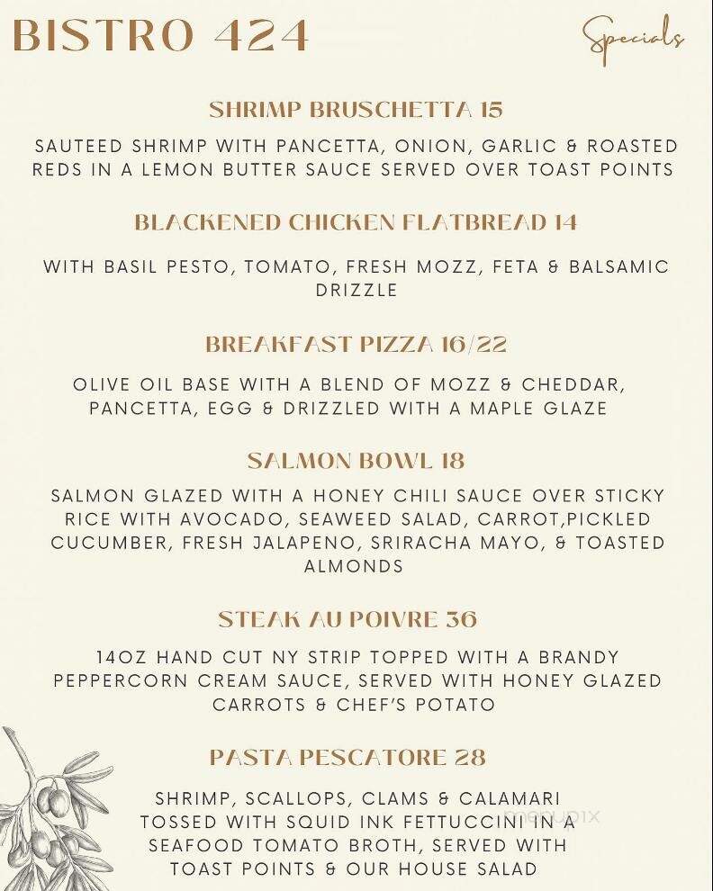 Bistro 424 - New Smyrna Beach, FL