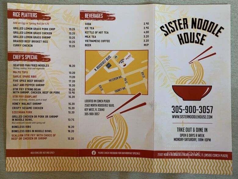 Sister Noodle House - Key West, FL