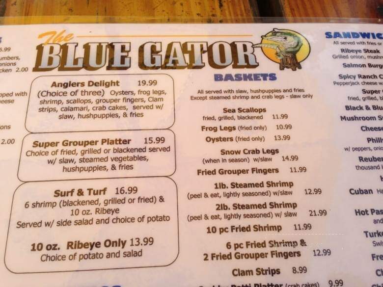 The Blue Gator - Dunnellon, FL