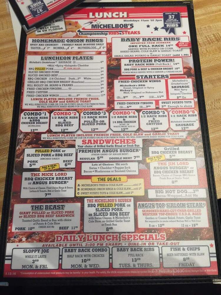 Michelbob's Ribs - Naples, FL