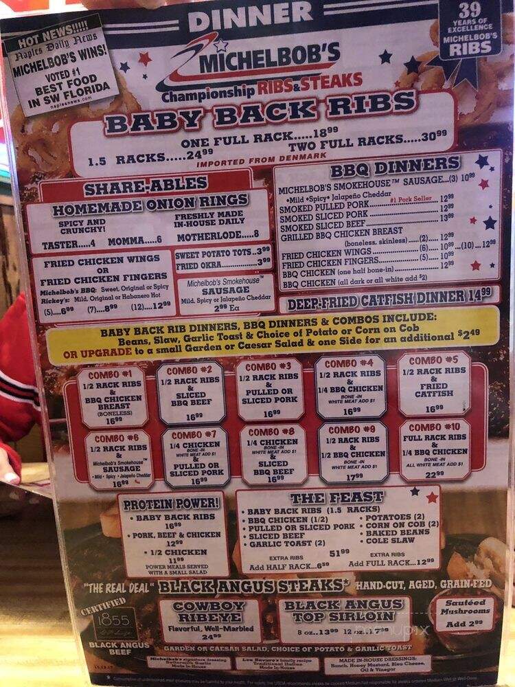 Michelbob's Ribs - Naples, FL