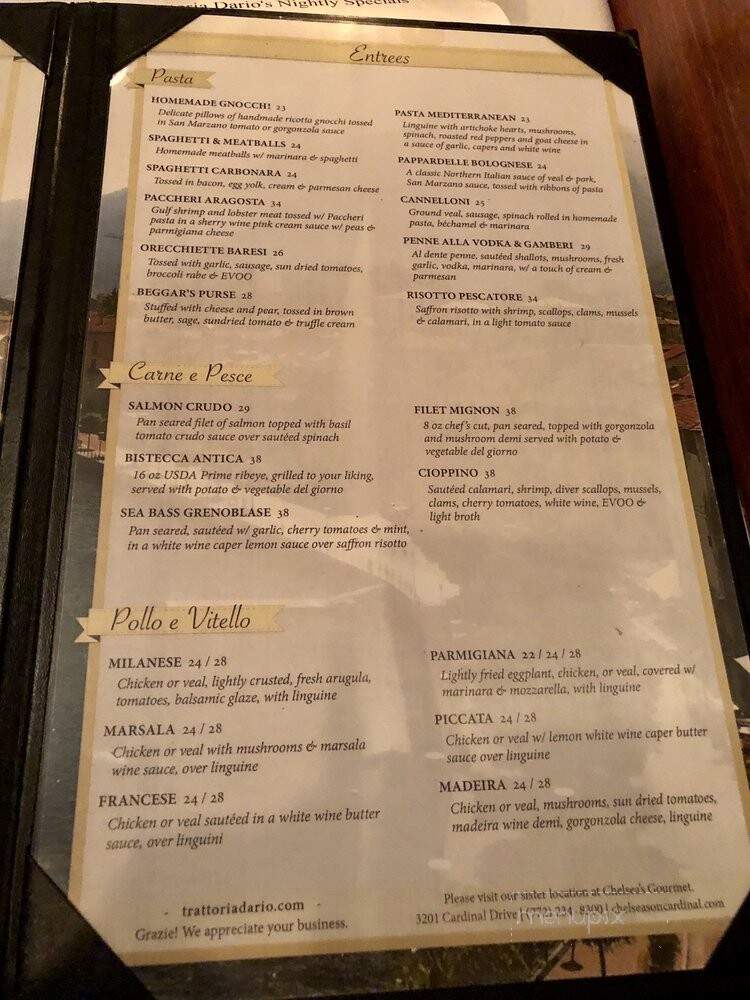 Trattoria Dario - Vero Beach, FL