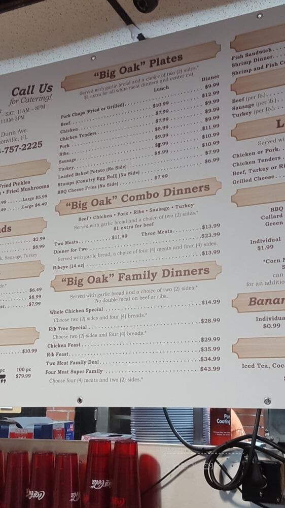 Big Oak BBQ - Middleburg, FL