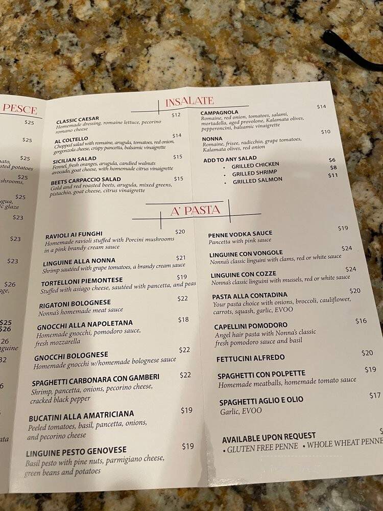 Trattoria Nonna - Boca Raton, FL