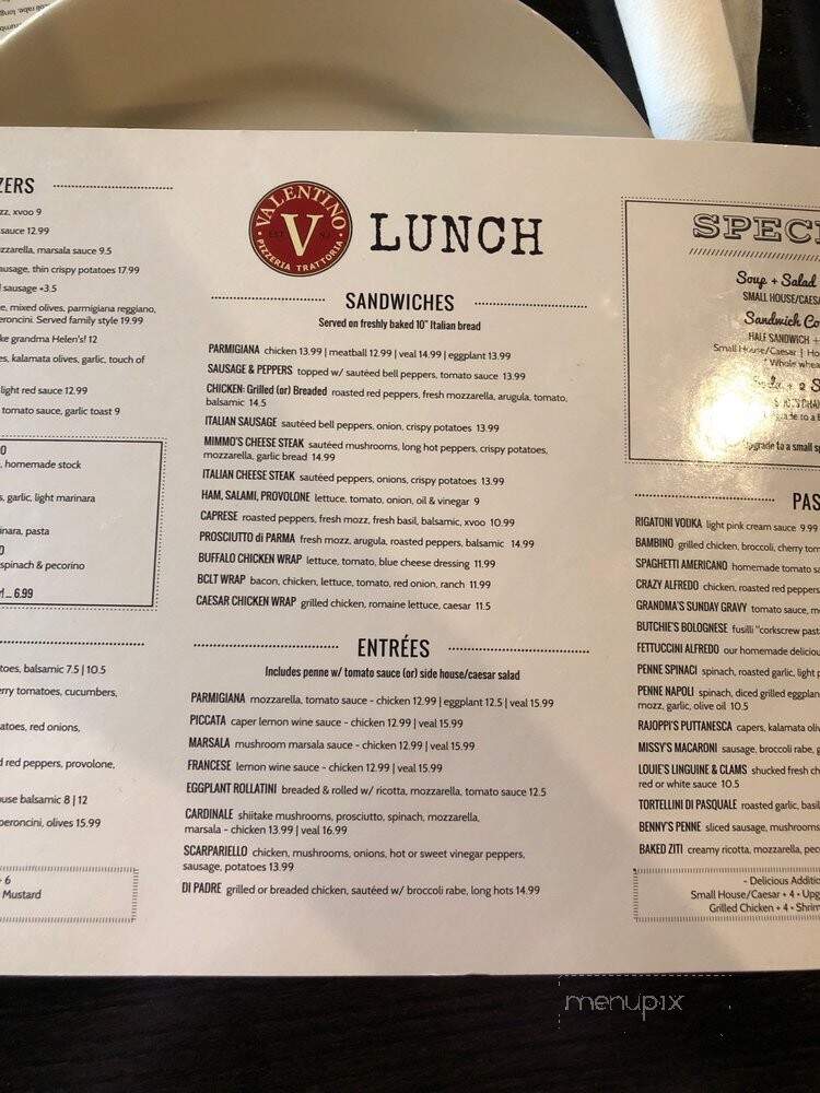 Valentino Pizzeria and Trattoria - Bradenton, FL