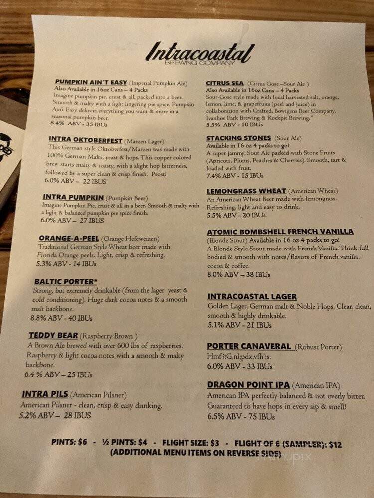 Intracoastal Brewing Company - Melbourne, FL