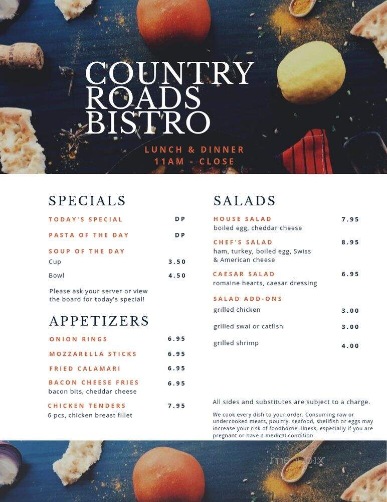 Country Roads Bistro - Lehigh Acres, FL