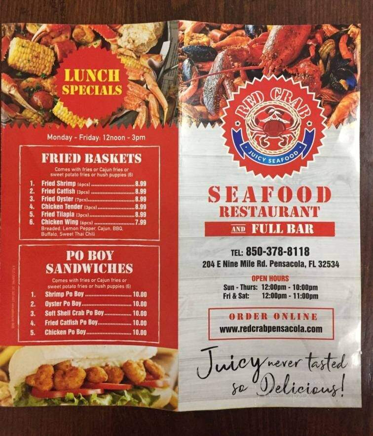 Red Crab Juicy Seafood - Pensacola, FL