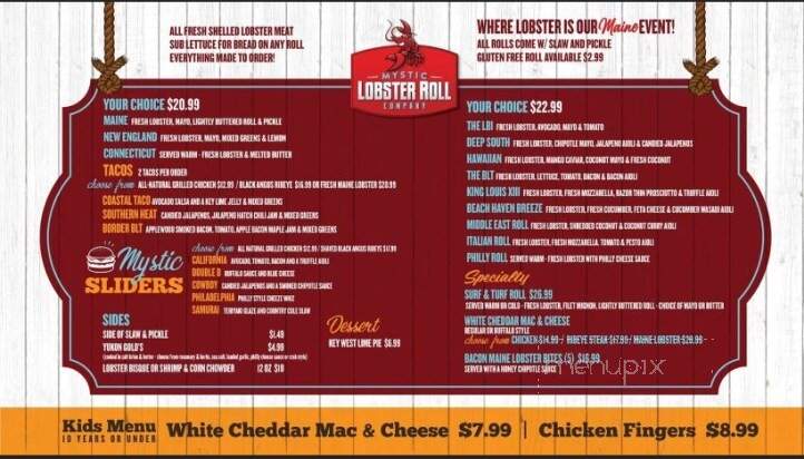 Mystic Lobster Roll Co - Boca Raton, FL