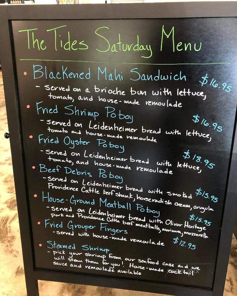 The Tides Seafood Market and Provisions - Safety Harbor, FL