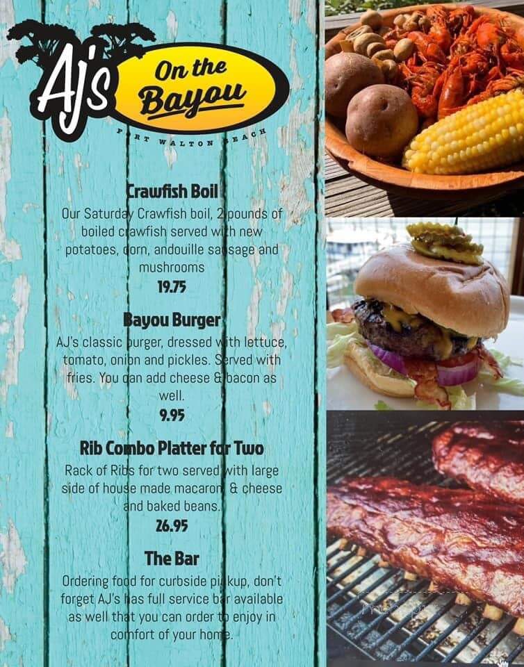 Aj's On the Bayou - Fort Walton Beach, FL