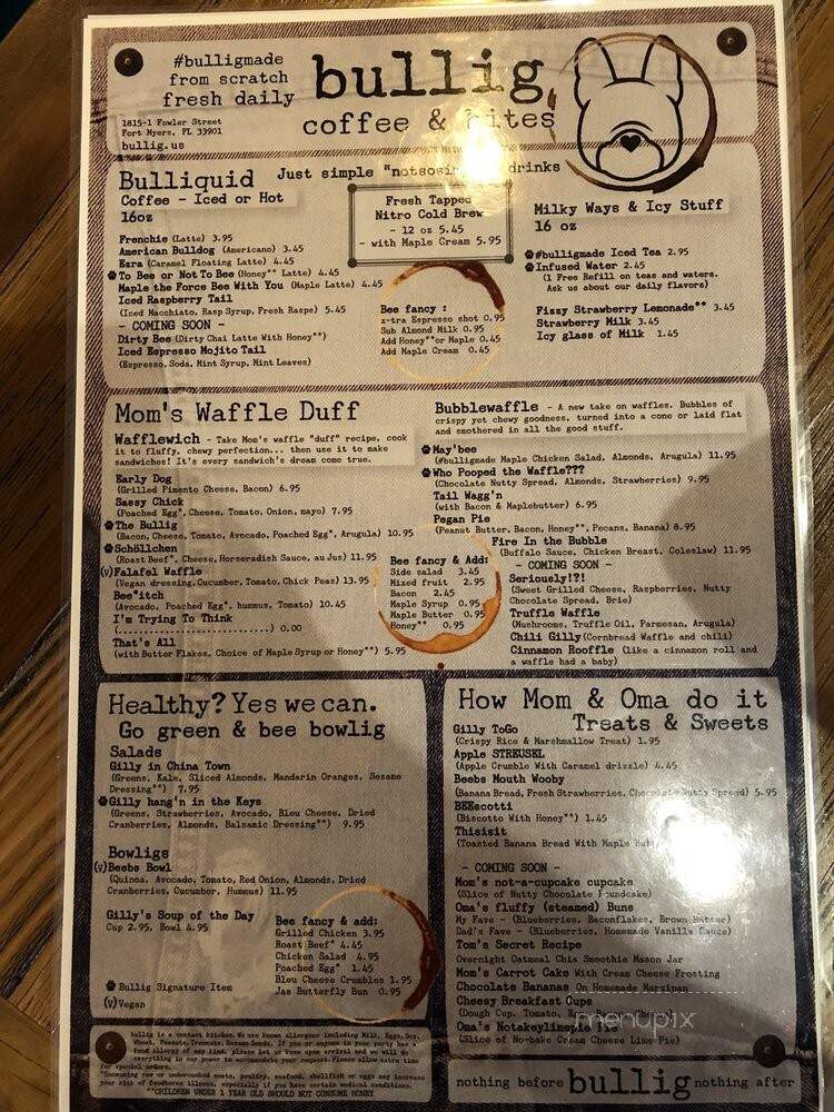 Bullig coffee & bites - Fort Myers, FL