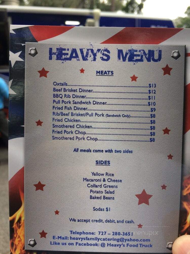 Heavy's Food Truck - Saint Petersburg, FL