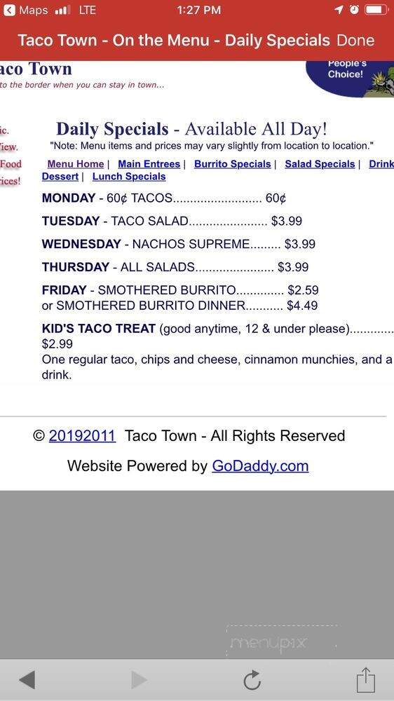 Taco Town - Fort Walton Beach, FL