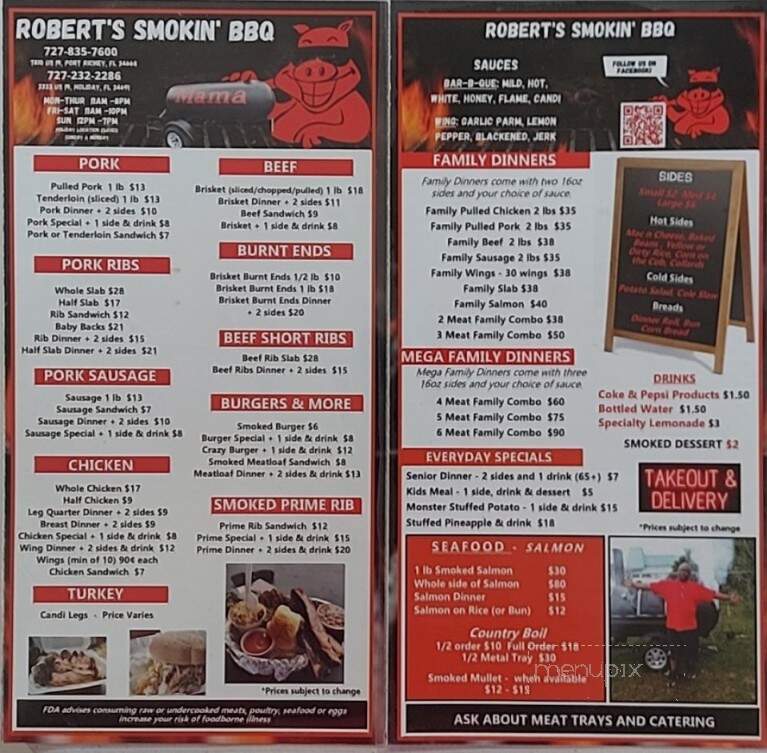 Robert's Smokin' BBQ - Port Richey, FL