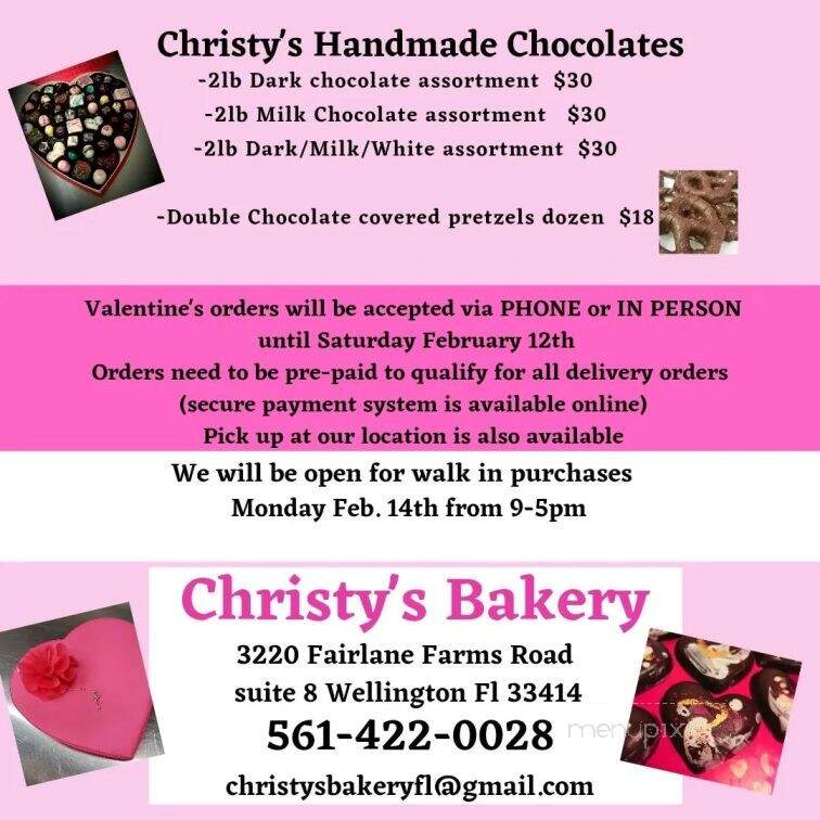 Christy's Bakery - Wellington, FL