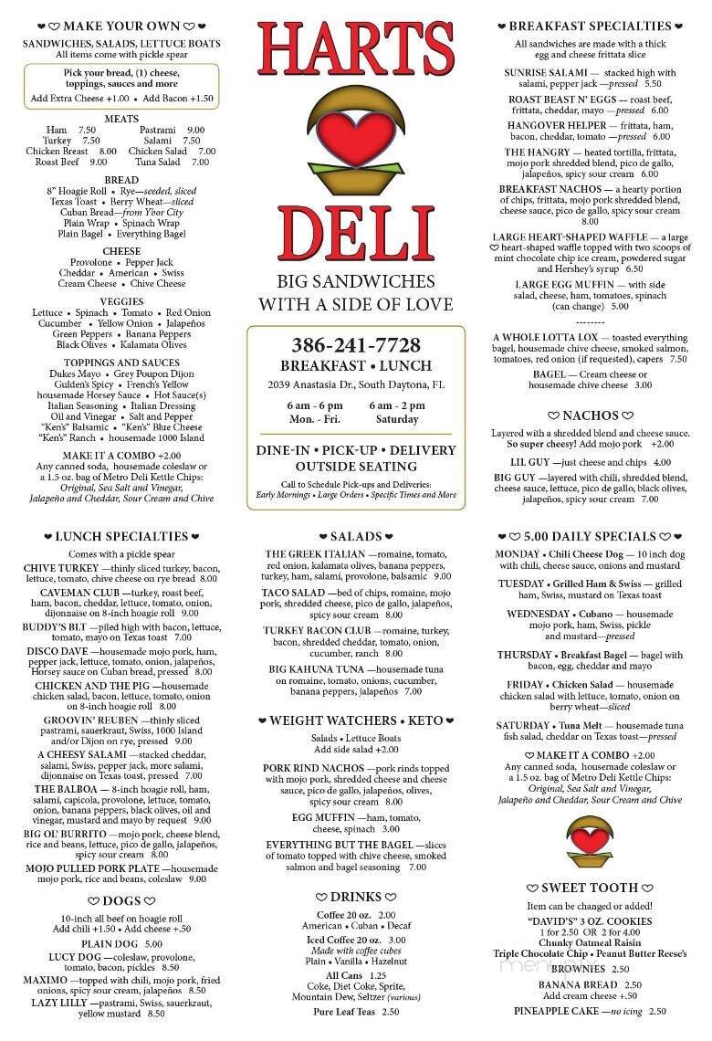 Harts Deli - South Daytona, FL