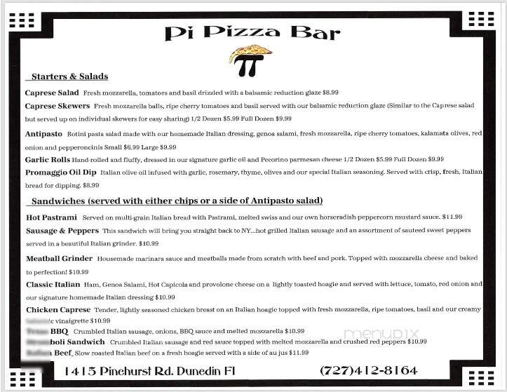 Pi Pizza Bar - Dunedin, FL