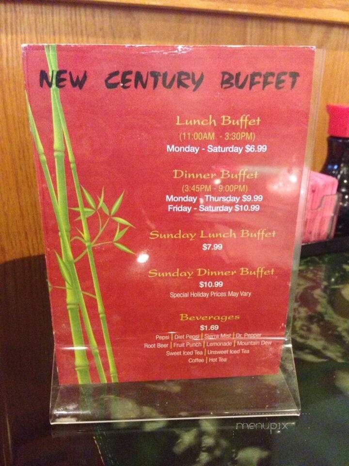 New Century Buffet - St Augustine, FL