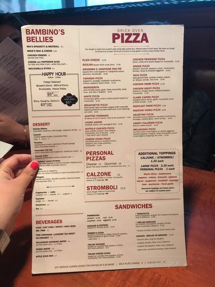 Valentino Pizzeria Trattoria - Sarasota, FL