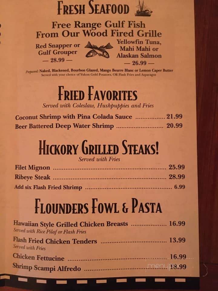 Flounder's Chowder House - Gulf Breeze, FL