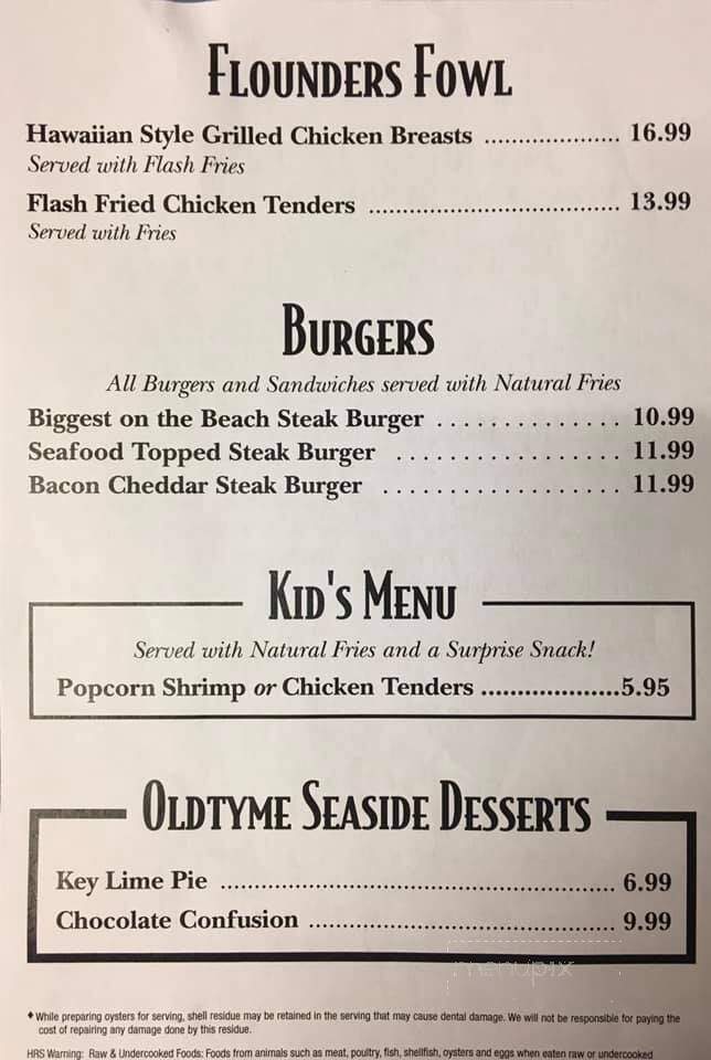 Flounder's Chowder House - Gulf Breeze, FL