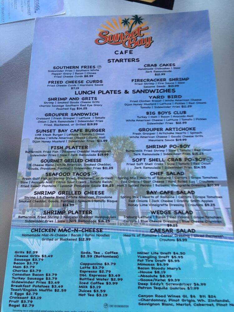 Sunset Bay Cafe - Miramar Beach, FL