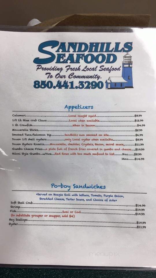 Sandhills Seafood - Southport Florida, FL