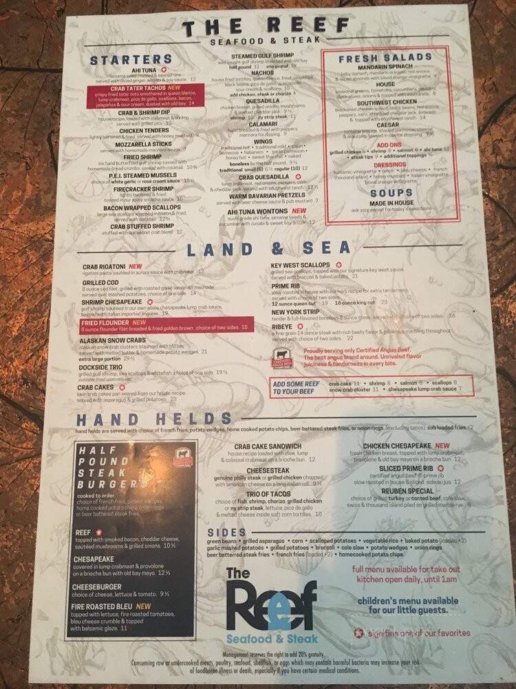 The Reef Steak & Seafood - Clearwater, FL