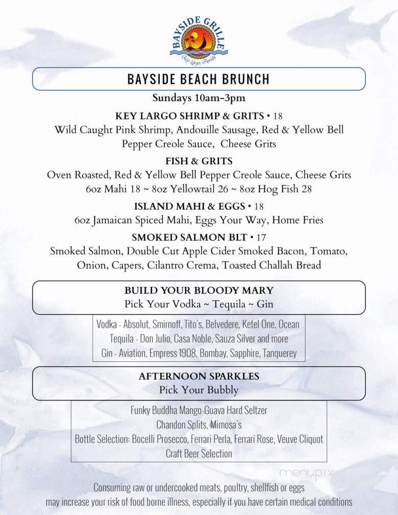 Bayside Grille & Sunset Bar - Key Largo, FL