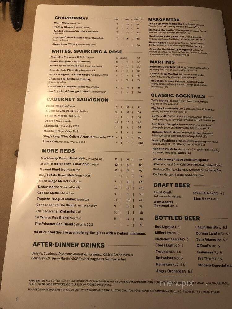 Ted's Montana Grill - Tallahassee, FL