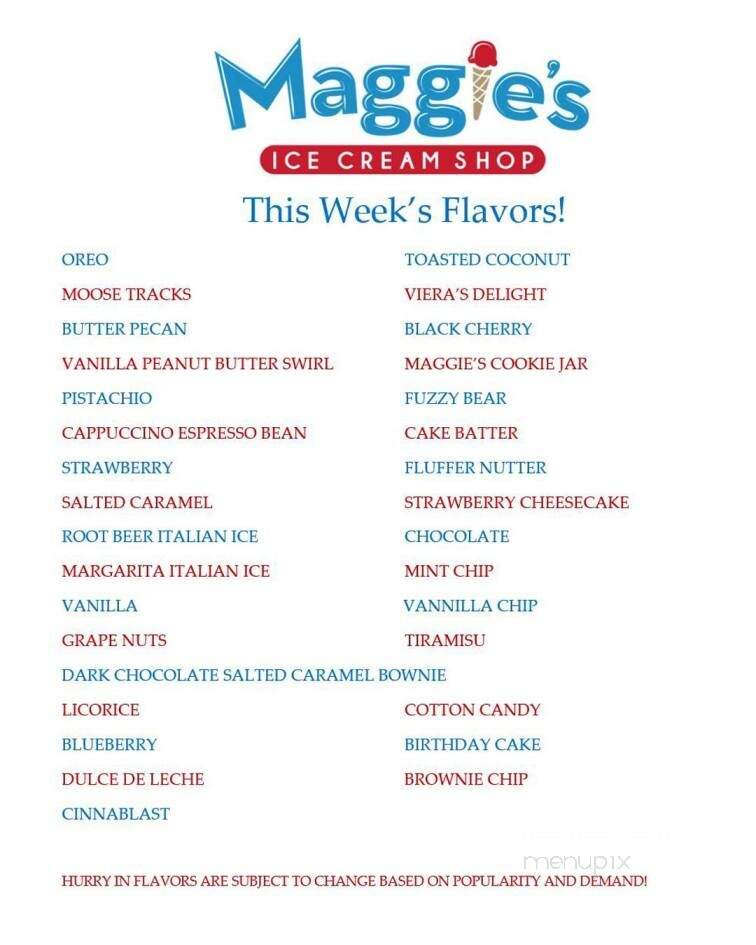 Maggie's Ice Cream - Melbourne, FL