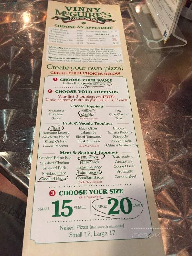 Vinnie McGuire's Pizza - Destin, FL