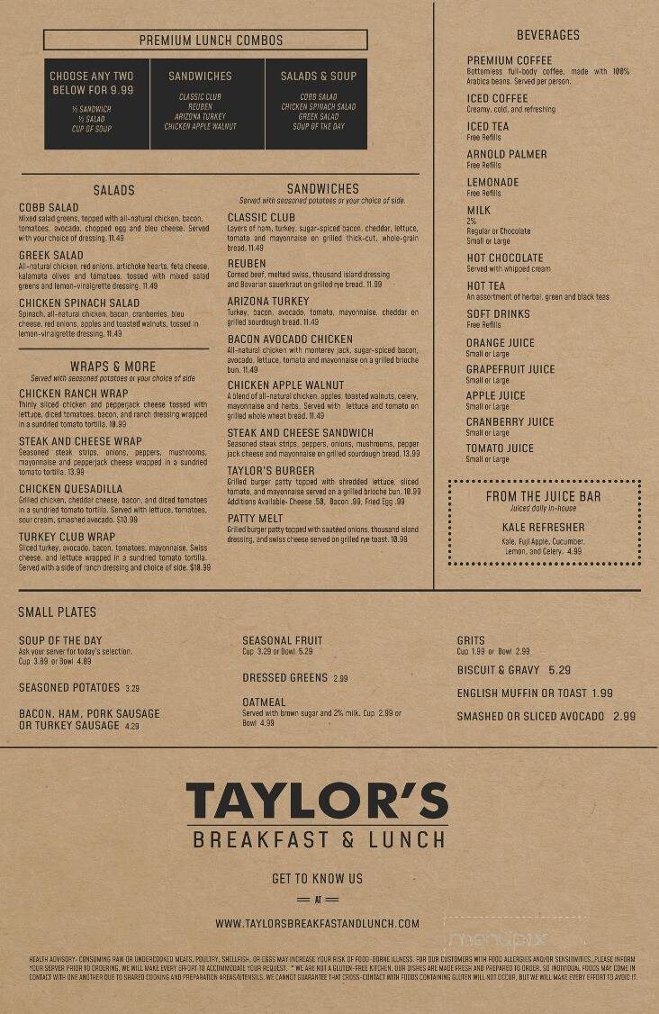 Taylor's Breakfast & Lunch - Pensacola, FL