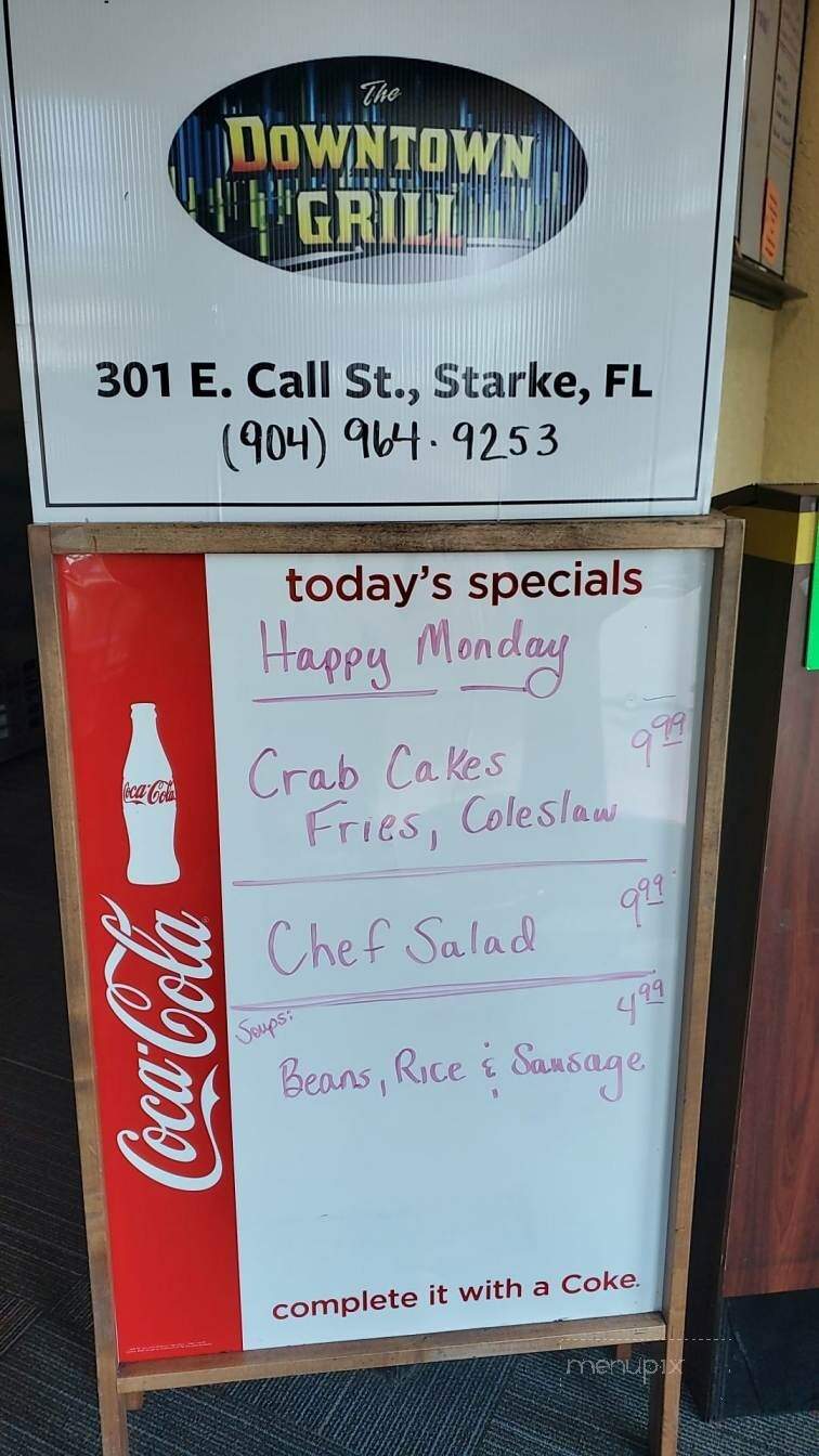 The Downtown Grill - Starke, FL