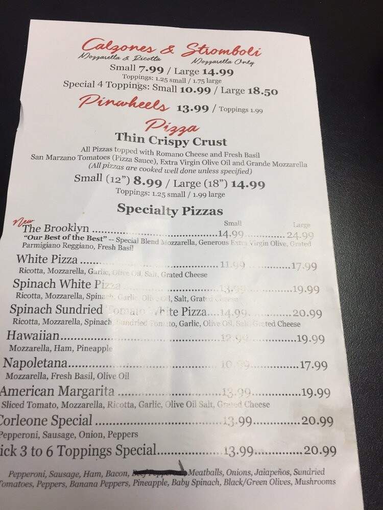 Corleone's Famous New York Pizza and Gyros - Daytona Beach, FL