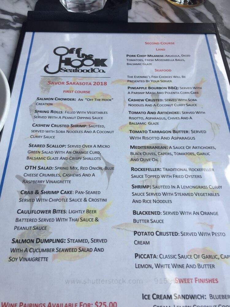 Off the Hook Seafood Co. - Sarasota, FL