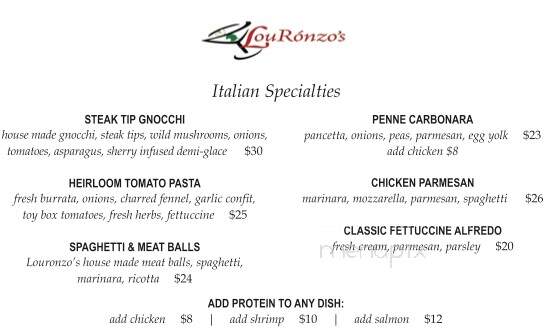 Louronzo's Italian Fusion - Stuart, FL