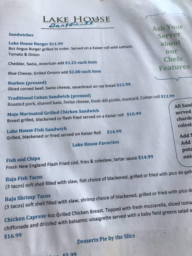 Lake House Bar & Grill - Bonita Springs, FL