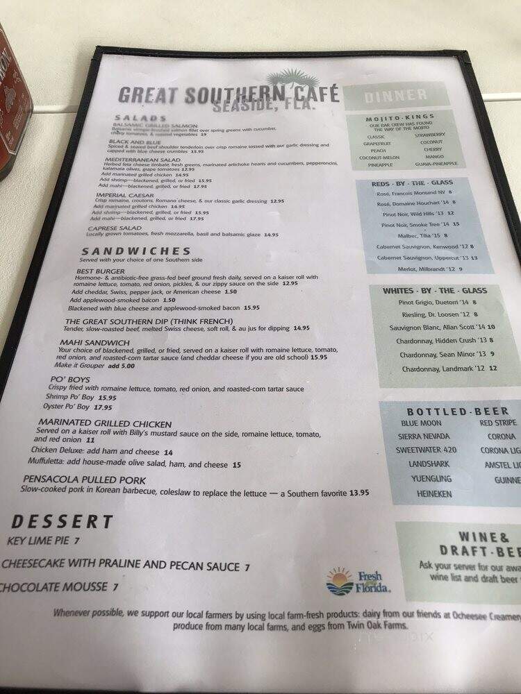 Great Southern Cafe - Santa Rosa Beach, FL