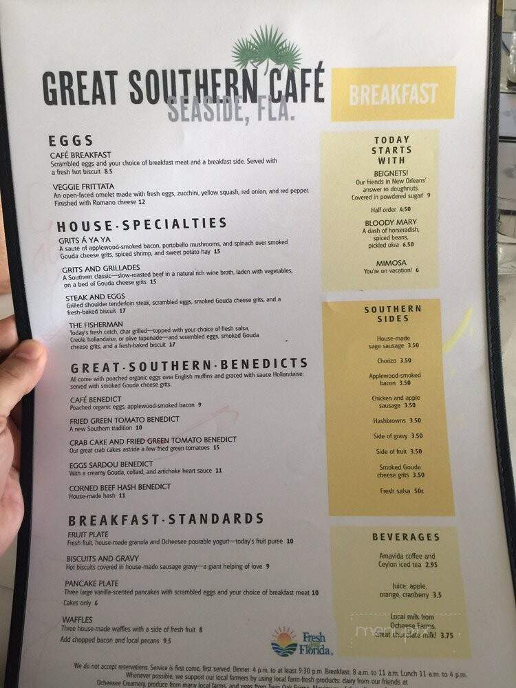 Great Southern Cafe - Santa Rosa Beach, FL