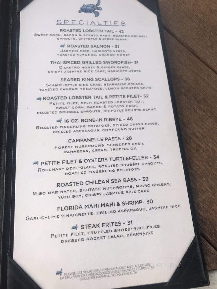 Turtle Club Restaurant - Naples, FL