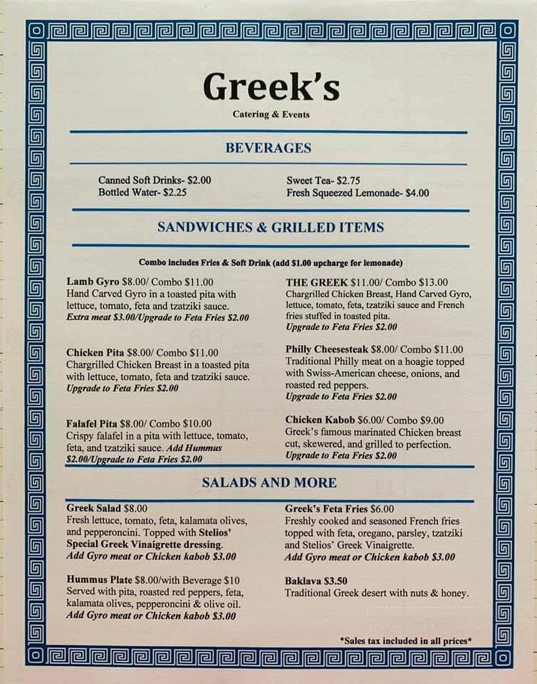 Greek's Catering and Events - Pensacola, FL