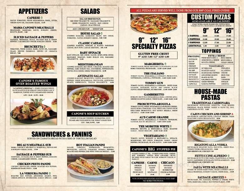 Capone's Pizza & Restaurant - Cape Coral, FL